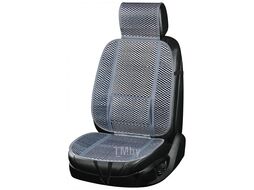 Накидка сиденья бамбук Summer-04 с поддержкой спины серый Skyway S01302048