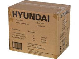 Миксер планетарный 1000Вт белый/черный Hyundai HYM-S4451