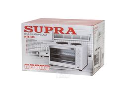 Мини-печь 42л. 2000Вт белый Supra MTS-420