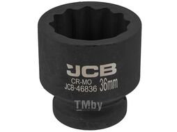 Головка ударная 3/4", 36мм (12гр.) JCB JCB-46836