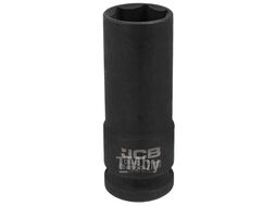 Головка ударная глубокая тонкостенная 1/2", 21мм (6гр.) JCB JCB-4458521TH