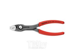 Клещи захватные TwinGrip, 3 -16 мм, L-150 мм, обливные рукоятки Knipex 8201150
