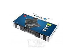 Набор инструмента 1/2, 1/4 (60пр.) SPLINE CrV Hoegert HT1R470