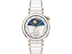 Умные часы Huawei Watch GT 5 Pro 42мм JNA-B29 Ceramic White Strap (55020DGV)