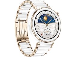 Умные часы Huawei Watch GT 5 Pro 42мм JNA-B29 Ceramic White Strap (55020DGV)