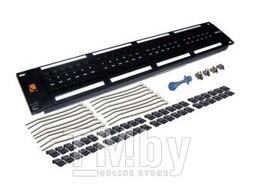Патч-панель 48 портов, UTP, кат.6, 2U Lanmaster LAN-PPL48U6