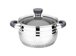 Кастрюля LARA LR02-473 (нерж) MERCURY