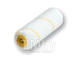 Ролик нитяной 10см D30 (бел.с желт.пол.) Baulux, ворс 7мм, D6 Bauwelt 00070-023010