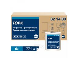Протирочная бумага Reflex Universal c центральной вытяжкой, 1-сл., 270м, M4 Tork 321400