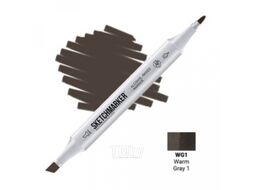 Маркер перм., худ. двухсторонний, BR35 льняное полотно Sketchmarker SM-BR35