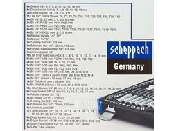 Набор инструментов 202пр. 1/4" 3/8" 1/2" Scheppach Sch-42022-5