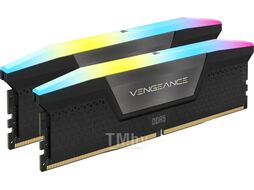 Оперативная память 32Gb Corsair Vengeance RGB Black CMH32GX5M2E6000C36, DDR V, PC-48000, 6000MHz, kit 2x16Gb