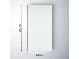 Душевая стенка Saniteco Walk-In SN-W8MC120 (120x200, матовое стекло, хромированный профиль)