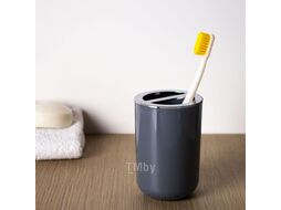 Стаканчик для зубных щеток ALBA GREY пластик Sibo SI35231