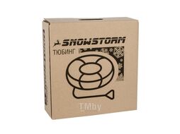 Тюбинг-ватрушка Snowstorm BZ-90-Rock / W113009 (90см, черный/красный)