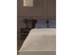 Плед TexRepublic Absolute Однотонный Фланель 150x200 / 95262 (бежевый)