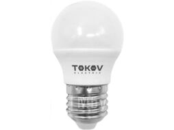 Лампа Tokov Electric 10Вт G45 4000К Е27 176-264В / TKE-G45-E27-10-4K