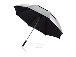Зонт-трость "Hurricane 27", 120 см, серый XD Collection P850.502