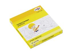 Пластилин для детской лепки 6 цв. "Юный художник" Гамма 280042