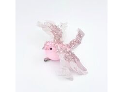 Набор украшений на клипсах Калядны час Magic Birds (pink/gold) HJ-23024A