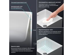Напольная акриловая раковина Wellsee Pure BY Wellsee 230712000