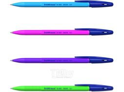 Ручка шариковая Erich Krause R-301 Neon Stick / 58089 (синий)