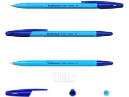 Ручка шариковая Erich Krause R-301 Neon Stick / 58089 (синий)
