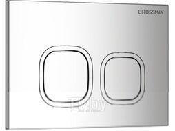 Инсталляция для унитаза Grossman 900.K31.01.000 + 700.K31.02.100.100 (с кнопкой смыва, хром глянцевый)