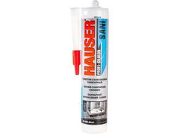 Герметик силиконовый Hauser Sani (260мл, прозрачный)
