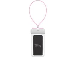 Чехол Baseus Let''s go Slip Cover Waterproof Bag White+Pink (ACFSD-D24)