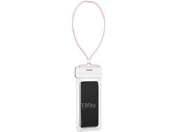 Чехол Baseus Let''s go Slip Cover Waterproof Bag White+Pink (ACFSD-D24)