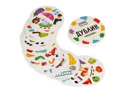Игра настольная "Дублик. Классик", 60 карточек, картонная коробка, 3+ Три совы НИ_49427