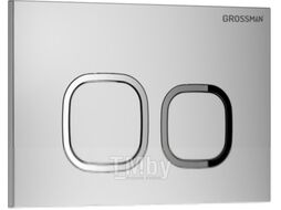 Инсталляция для унитаза Grossman 900.K31.01.000 + 700.K31.02.110.110 (с кнопкой смыва, хром матовый)