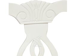 Стул Tetchair Aphrodite 46x54x99 (дерево гевея/Ivory White/ткань кремовая с рисунком А04)