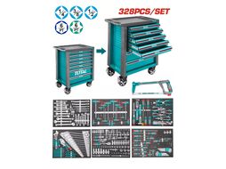 Тележка инструментальная с набор из инструментов THPTCS73281 (328 шт.)