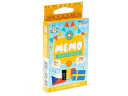 Игра настольная "МЕМО. Флаги Европы" Десятое Королевство 4352