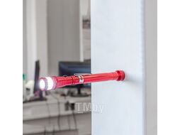 Фонарь телескопический магнитный в комплекте с зеркалом смотровым, 2пр.(3LED, 2.27кг, диам.35мм, L:186-590мм), в блистере Rock FORCE RF-686A2
