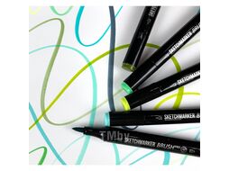 Маркер перм., худ. "Brush" двусторонний, R103, йорк Пинк Sketchmarker SMB-R103