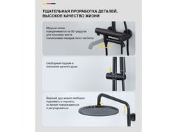 Душевая система черный (116им) (713им) Gappo G2406-6
