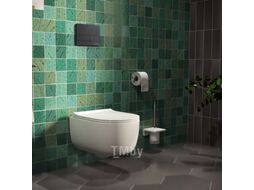 Унитаз подвесной с инсталляцией AM.PM X-Joy S C85A1700MBSC + Berges Novum 525 040000 + L5 040015