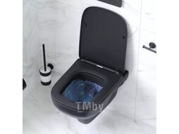 Унитаз подвесной с инсталляцией AM.PM X-Joy S C85A1700MBSC + Berges Novum 525 040000 + L5 040015