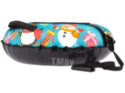Тюбинг-ватрушка Snowstorm BZ-90 Cristmass / W112873 (90см, бирюзовый/черный)
