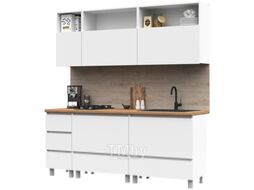 Кухонный гарнитур Стендмебель Хелен 2.0 (белый)