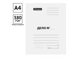 Папка-скоросшиватель "Дело" KT 0.5, белый OfficeSpace 158528