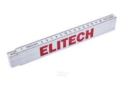 Метр складной 2 м (композитный) ELITECH 207205