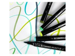 Маркер перм., худ. "Brush" двусторонний, BG13, песчаник Sketchmarker SMB-BG13