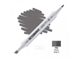 Маркер перм., худ. двухсторонний, GG2 серо зеленый 2 Sketchmarker SM-GG2