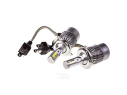 Автолампа-LED H4 26W 6000K 2500Lm 12/24V 2-конт АТОМ (C6) SKYWAY радиатор+вентилятор компл.2 шт