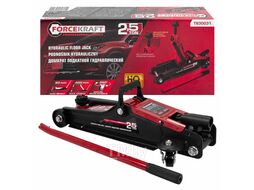 Домкрат подкатной гидравлический 2.5т (h min 90мм, h max 400мм) FORCEKRAFT FK-T830031
