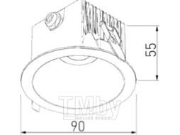 Точечный светильник Elektrostandard Light LED 3004 / 35159/U (черный)